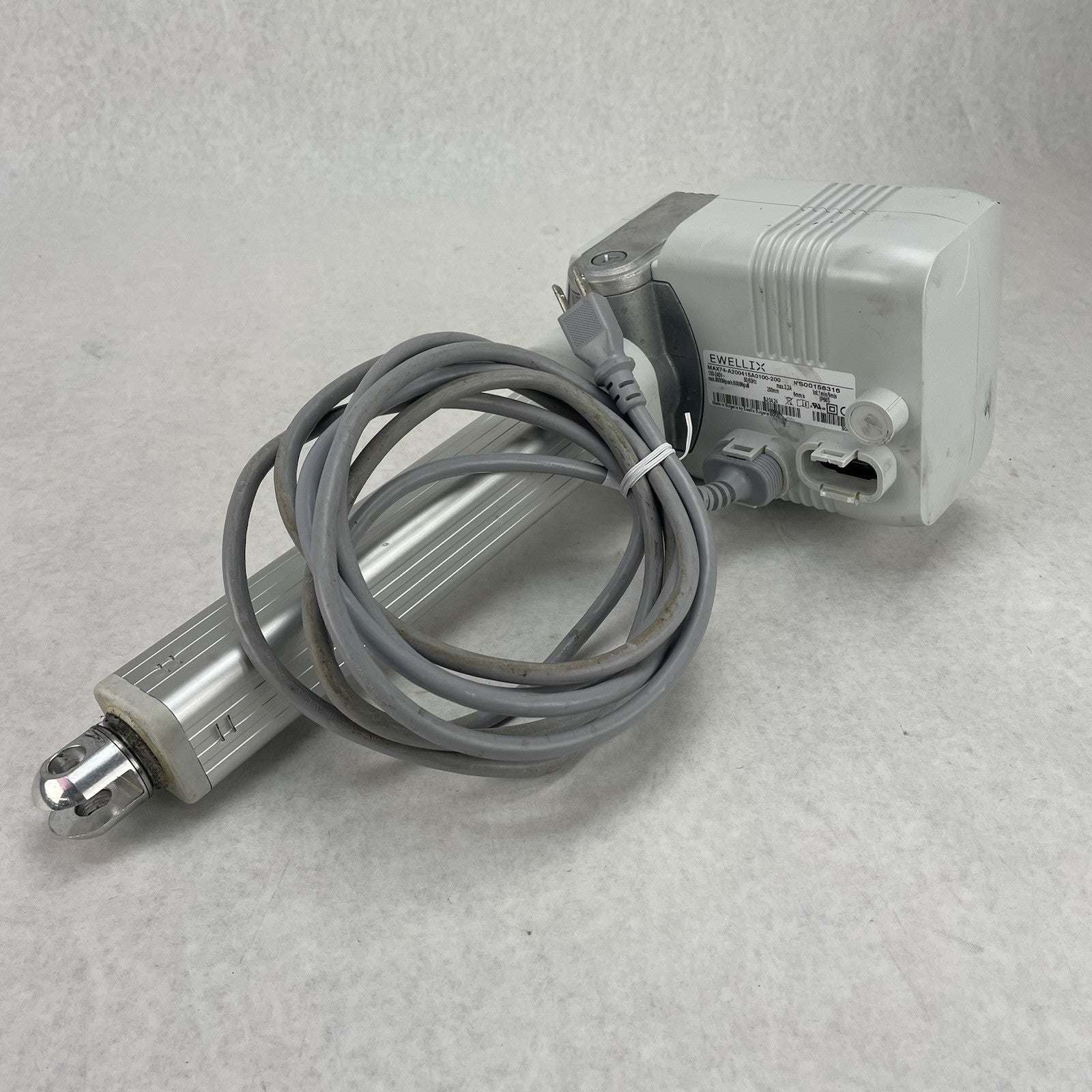 Ewellix MAX74-A200415A0100-000 Linear Actuator Electric 120 VAC Not Fully Tested0