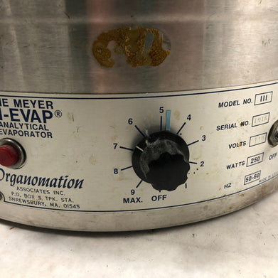 The Meyer N-Evap Analytical Evaporator Model 111