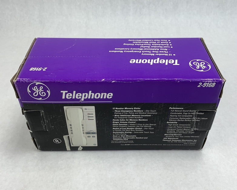 GE 2-9168 12 Number Memory Vintage Telephone