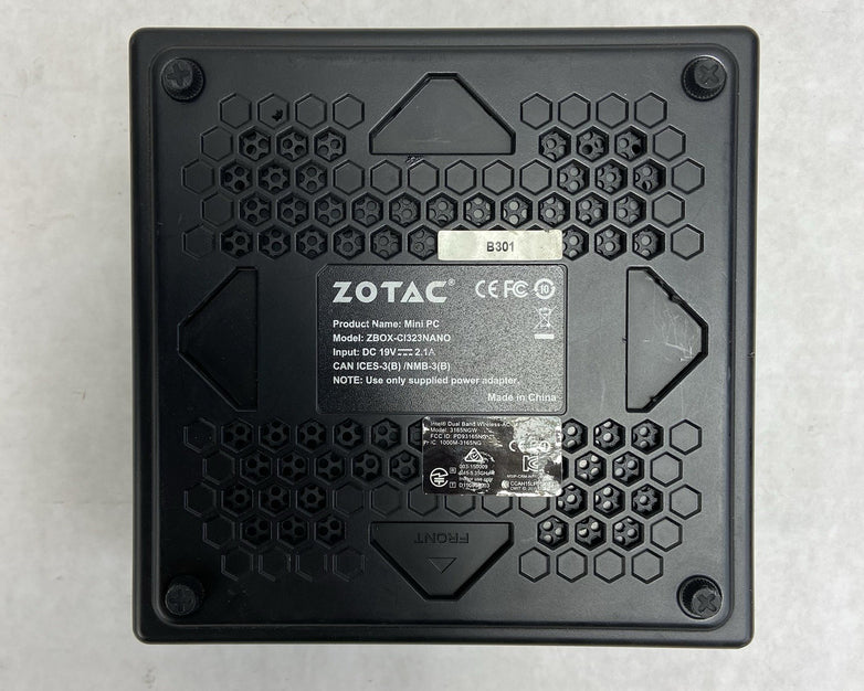 ZOTAC Zbox-C1323NANO Mini PC Intel Celeron N3150 1.6GHz 8GB RAM No AC/HDD/OS