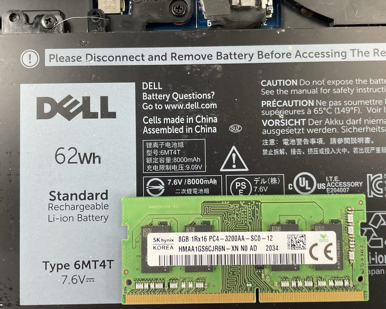 Dell Latitude E5570 15.6" i5-6300U 2.40 GHz 8 GB RAM No SSD/OS/AC - USB