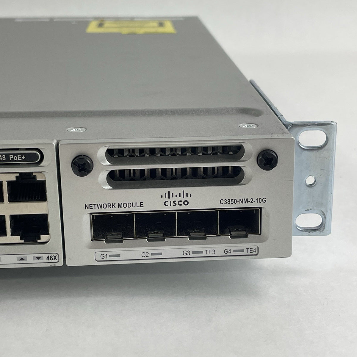 Cisco WS-C3850-48U-S V07 48-Port UPoE Switch  2x 1100W PSU Tested & Reset4