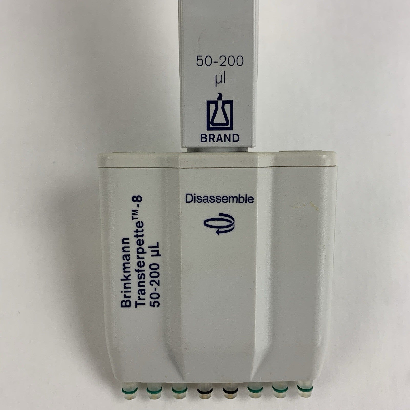 Brinkmann Transferpette-8 50-200 uL 8-Channel Manual Pipette Untested2