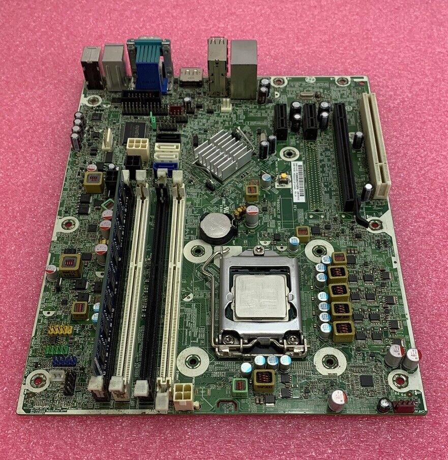 HP Compaq 6200 Pro mATX Motherboard Intel Core i3-2100 3.1GHz 4GB RAM No Shield