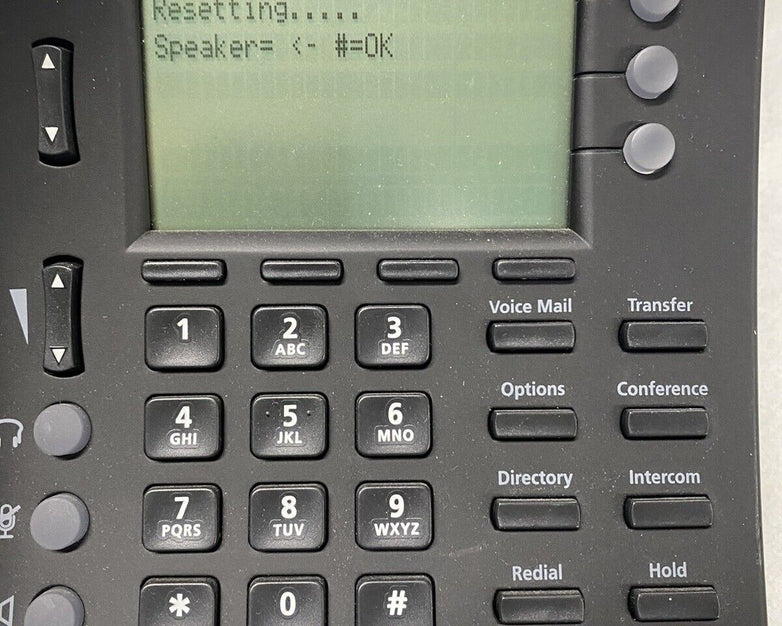 Lot( 2 ) Shoretel 230 VOIP IP Business Phone Black w Handset and Stand