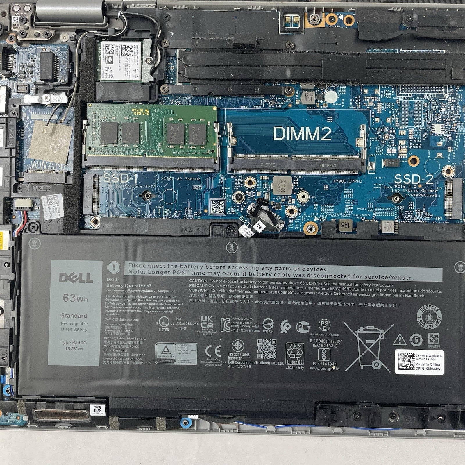 Dell Latitude 5520 15.6" i5-1135G7 2.40 GHz 8 GB RAM No SSD/OS/AC - READ20