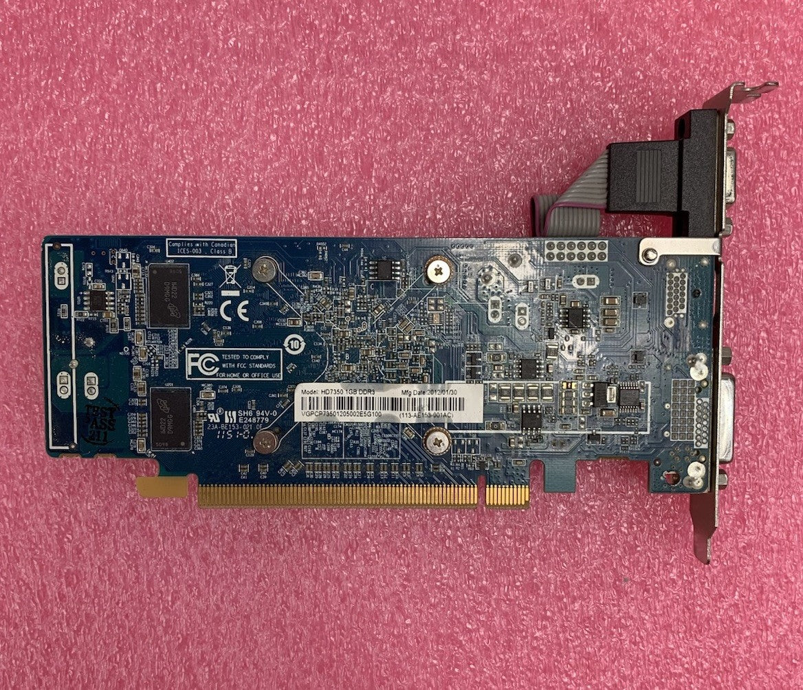 ATI Radeon HD 7350 1GB DDR3 Desktop Video Graphics Card7