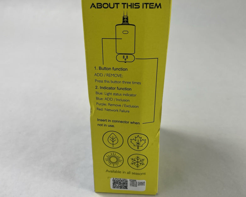 Minoston MP22Z  Z-Wave S2 SmartStart Plug Outdoor Smart Outlet Switch