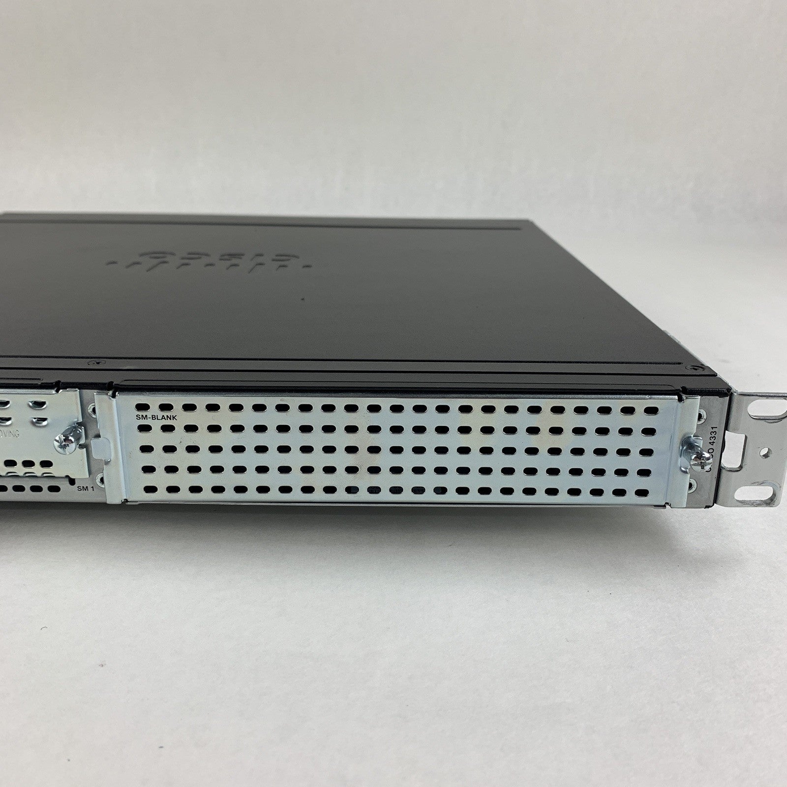 Cisco ISR4331/K9 Router Tested Reset W/  Rack Ears and NO Licenses