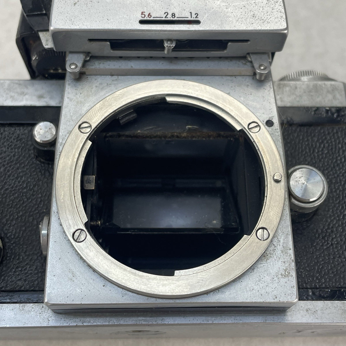 NIKON Photomic F FTN Film Camera Body For Parts Repair2