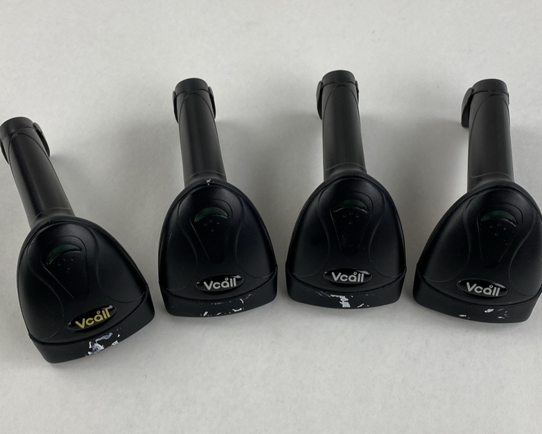 Vcall Model BP513RD Barcode Scanner No Cables (Lot of 4)