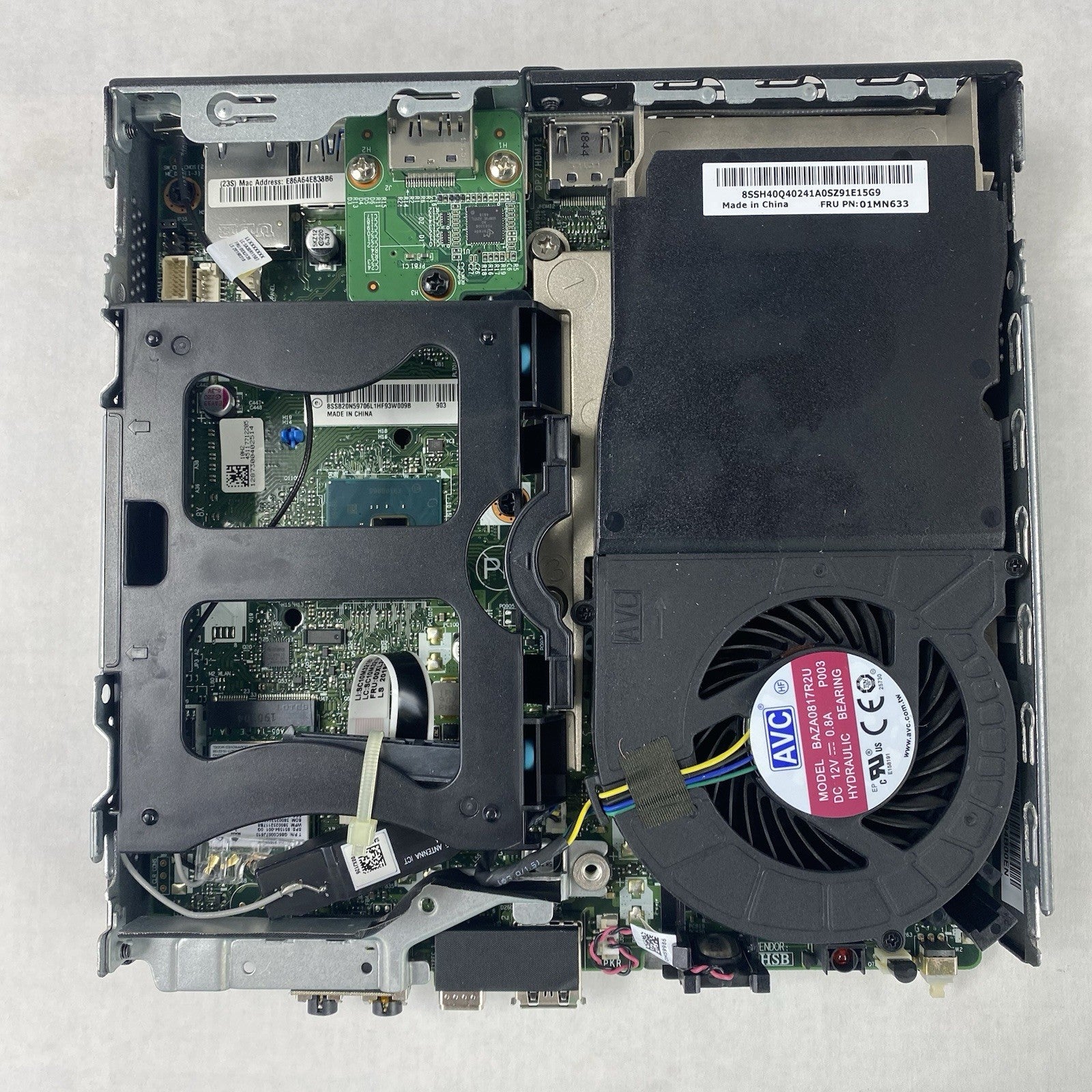 Lenovo ThinkCentre M720q Micro Intel Core i5-8500T 2.1GHz 8GB RAM No HDD OS AC