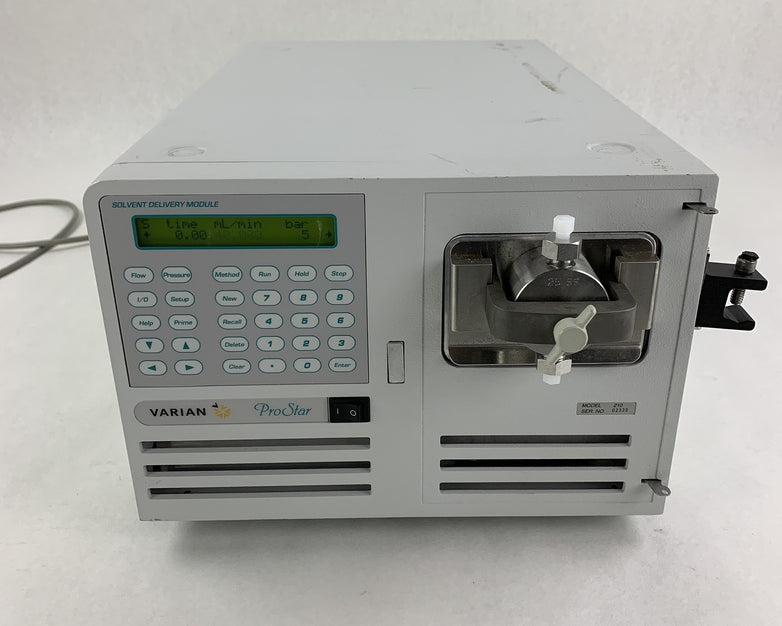 Varian ProStar 210 Solvent Delivery Pump Chromatography Pressure Module 6000 PSI