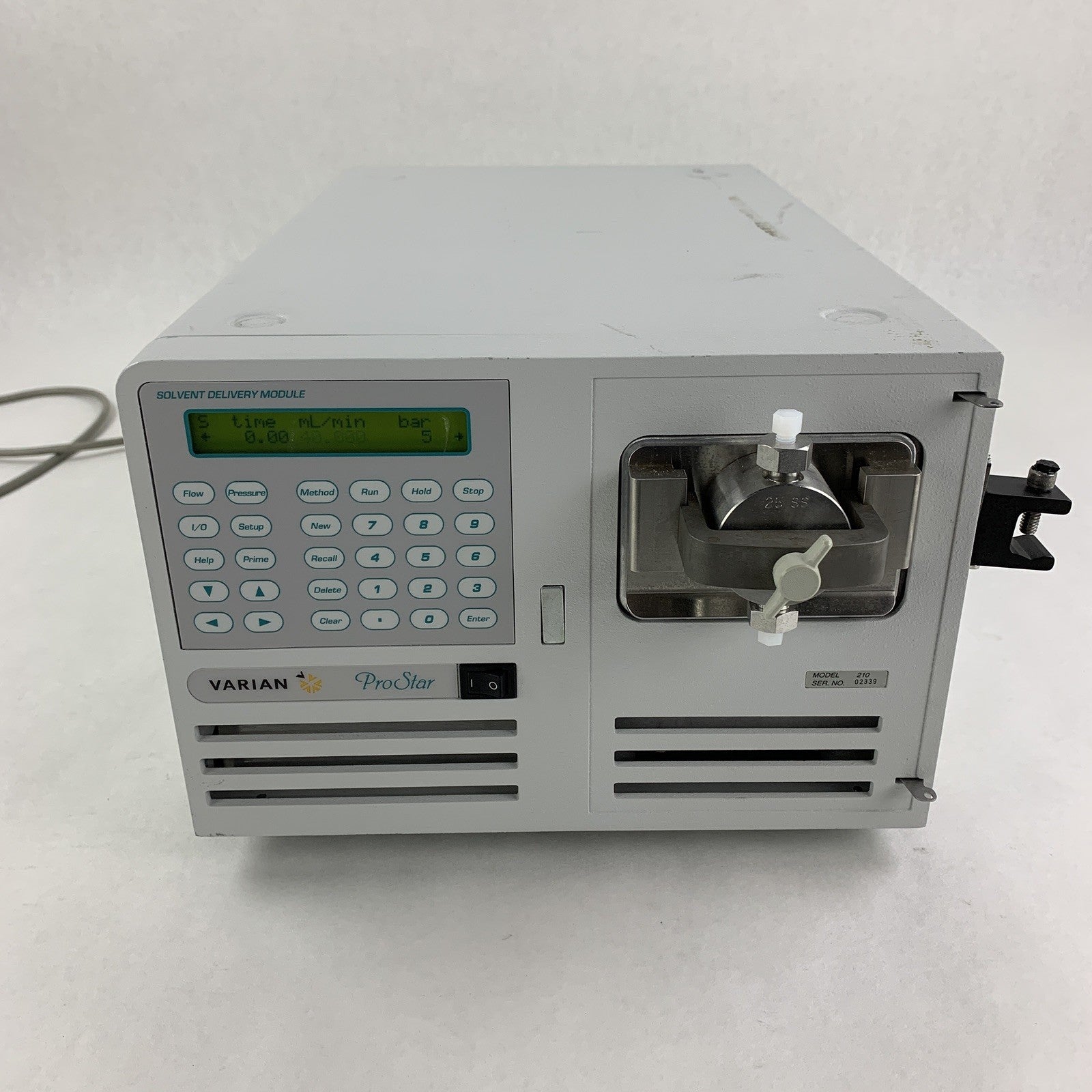 Varian ProStar 210 Solvent Delivery Pump Chromatography Pressure Module 6000 PSI