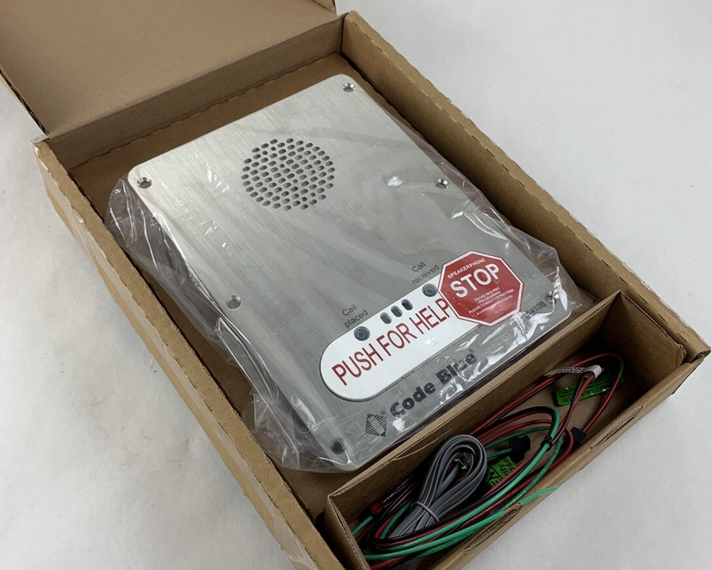 Code Blue InterAct 4100 Emergency Speakerphone Intercom 11788 Box Opened