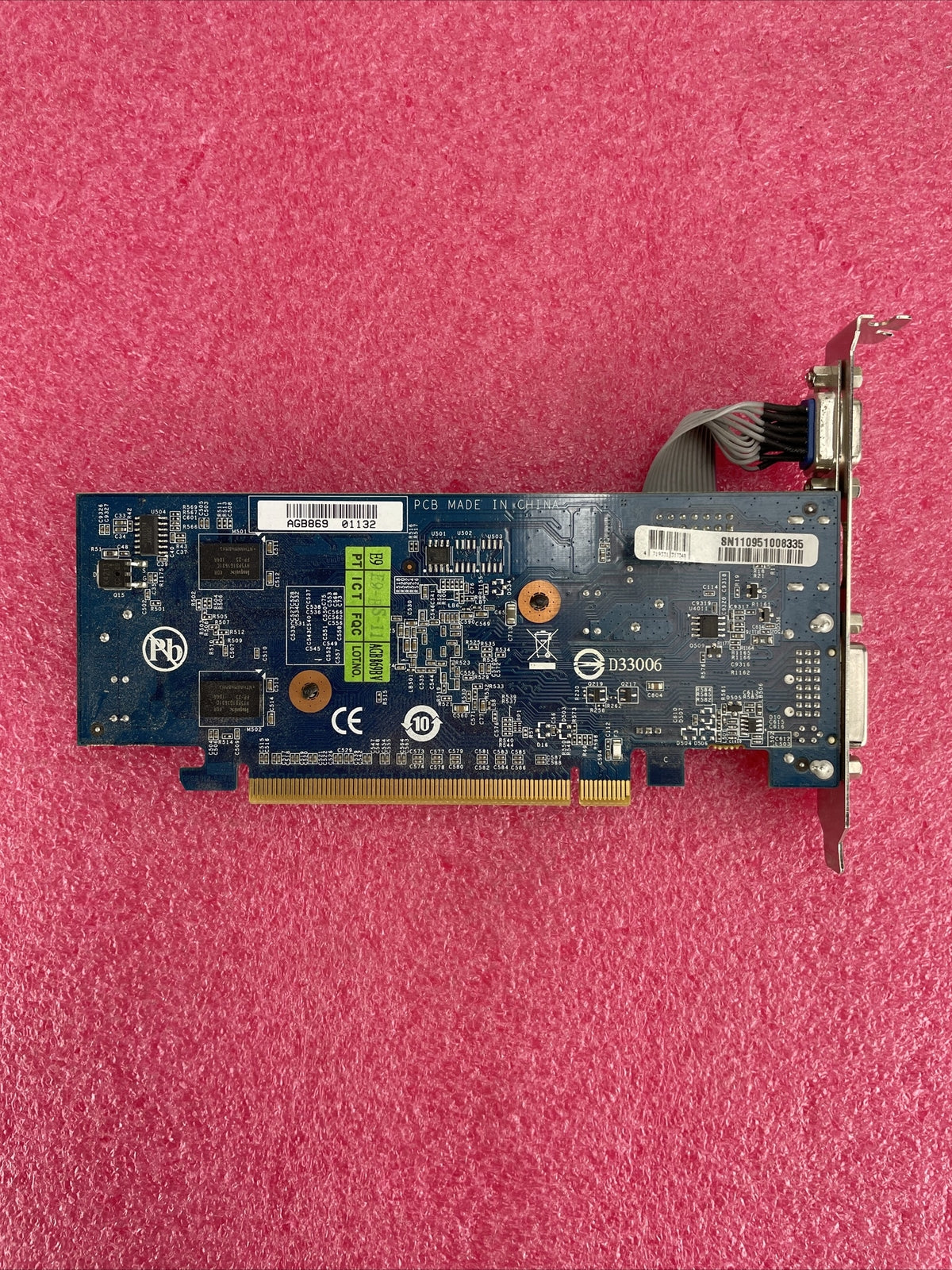 GIGABYTE GV-N84S-512I NVIDIA GeForce 8400GS 512MB GDDR2 PCIe Graphics Card