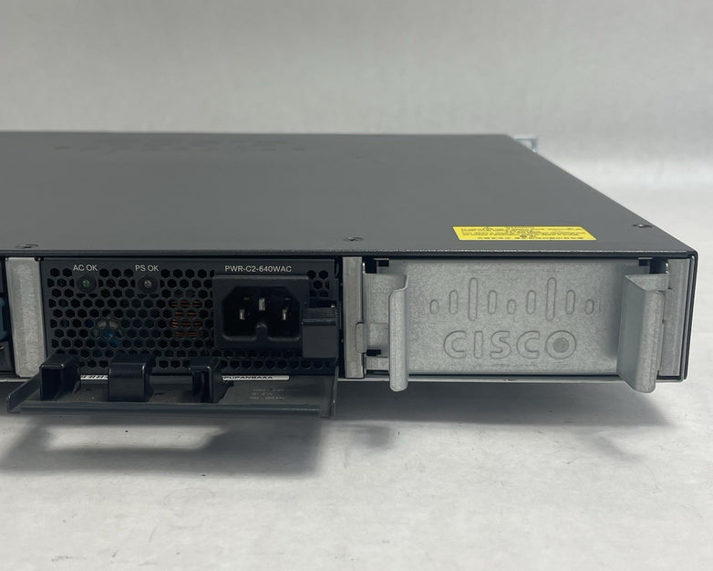 Cisco WS-C3650-48PS-S V02 Tested & Reset 1X PSU