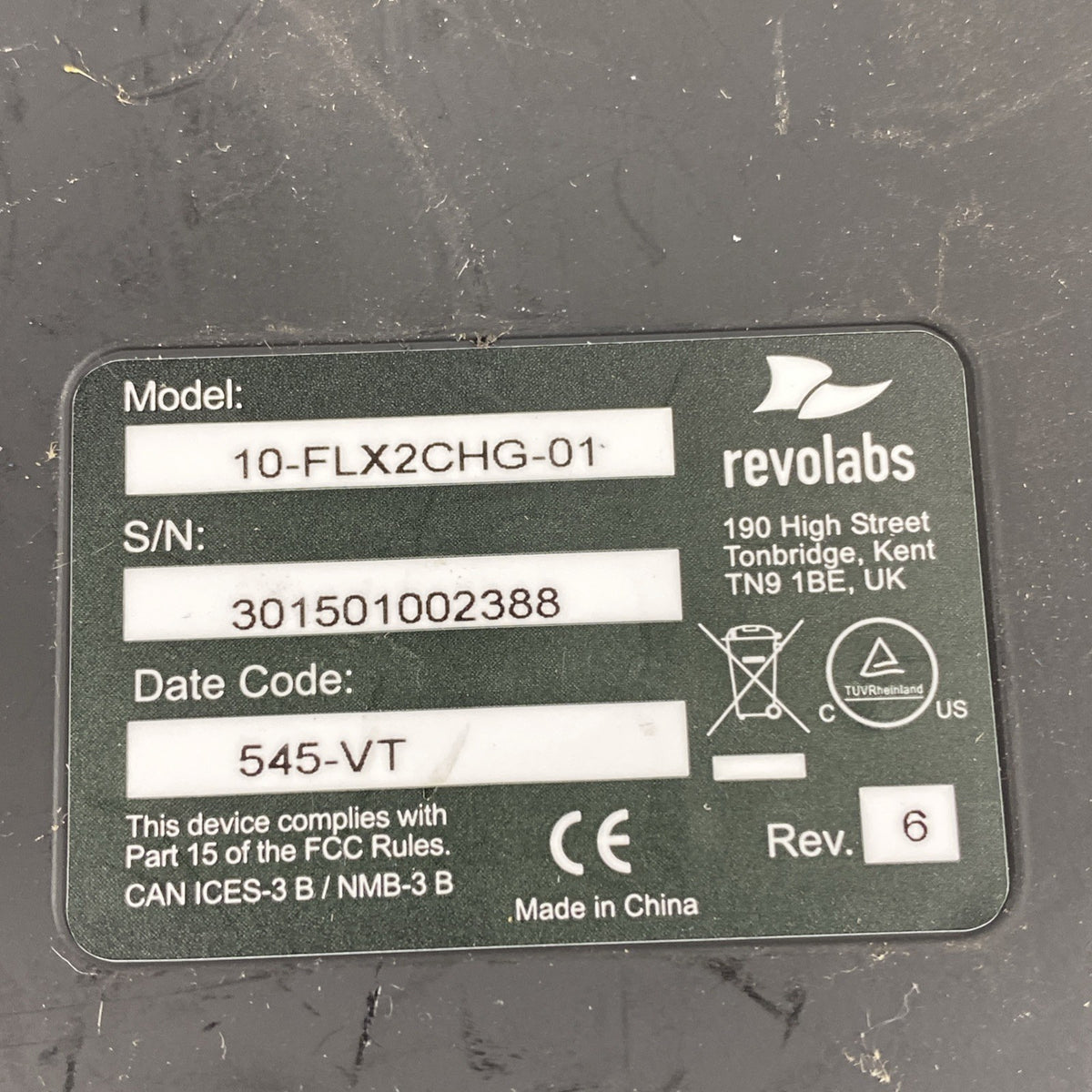 Revolabs 10-FLX2CHG-01 Charging Station - Untested10