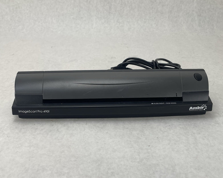 AMBIR DS490-3 ImageScan Pro Portable Mini-USB Sheetfed Scanner 490i