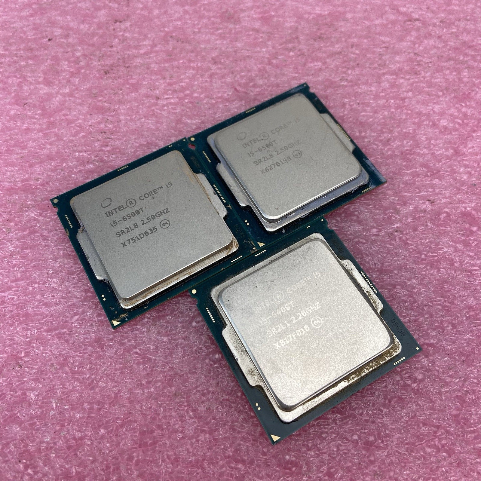 Mixed Lot of 3 Intel Core i5-6500T/6400T SR2L8/SR2L1 0