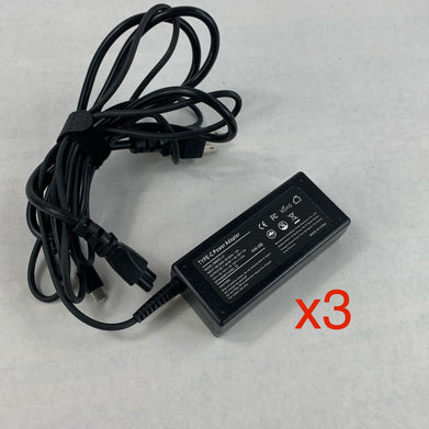 Unbranded SM65CL-01 Type-C Power Adapter 65W (Lot of 3)