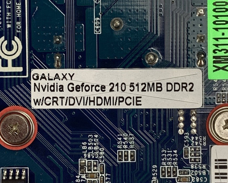 Galaxy Nvidia Geforce 210 512MB DDR2 Video Graphics Card