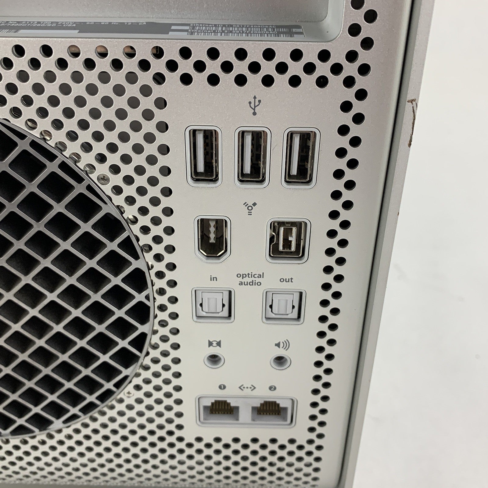 Apple Mac Pro A1186 Dual Intel Xeon 5150 X2 2.66 GHz  x8 512 MB Ram No OS No HDD