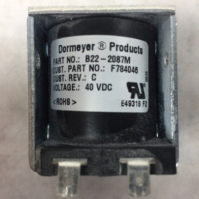 Dormeyer B22-2087M 10V DC Piston (Lot of 2)