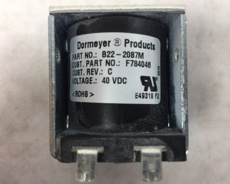 Dormeyer B22-2087M 10V DC Piston (Lot of 2)
