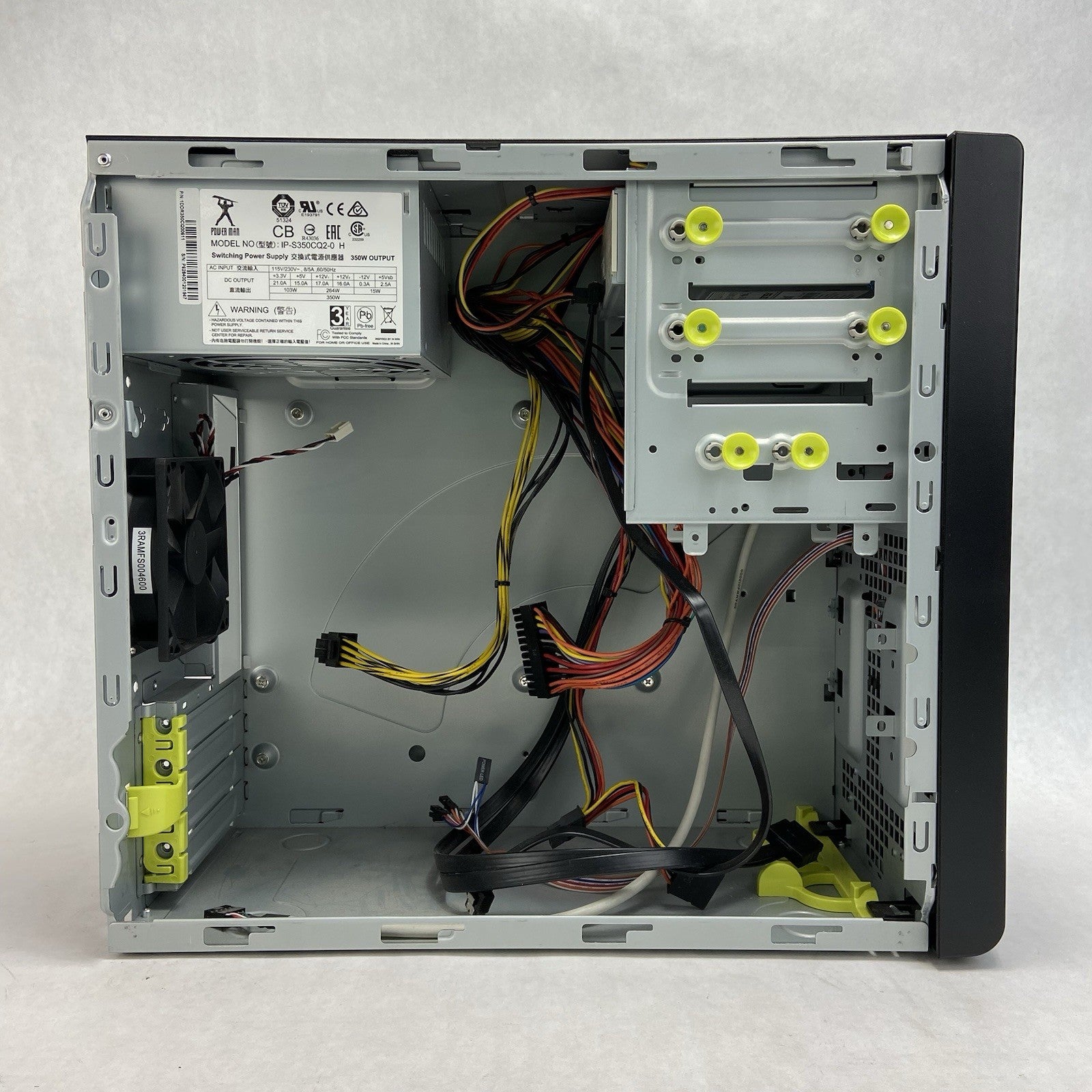 In Win Z589 Black MicroATX Computer Case Power Man IP-S350CQ2-0 350W PSU8