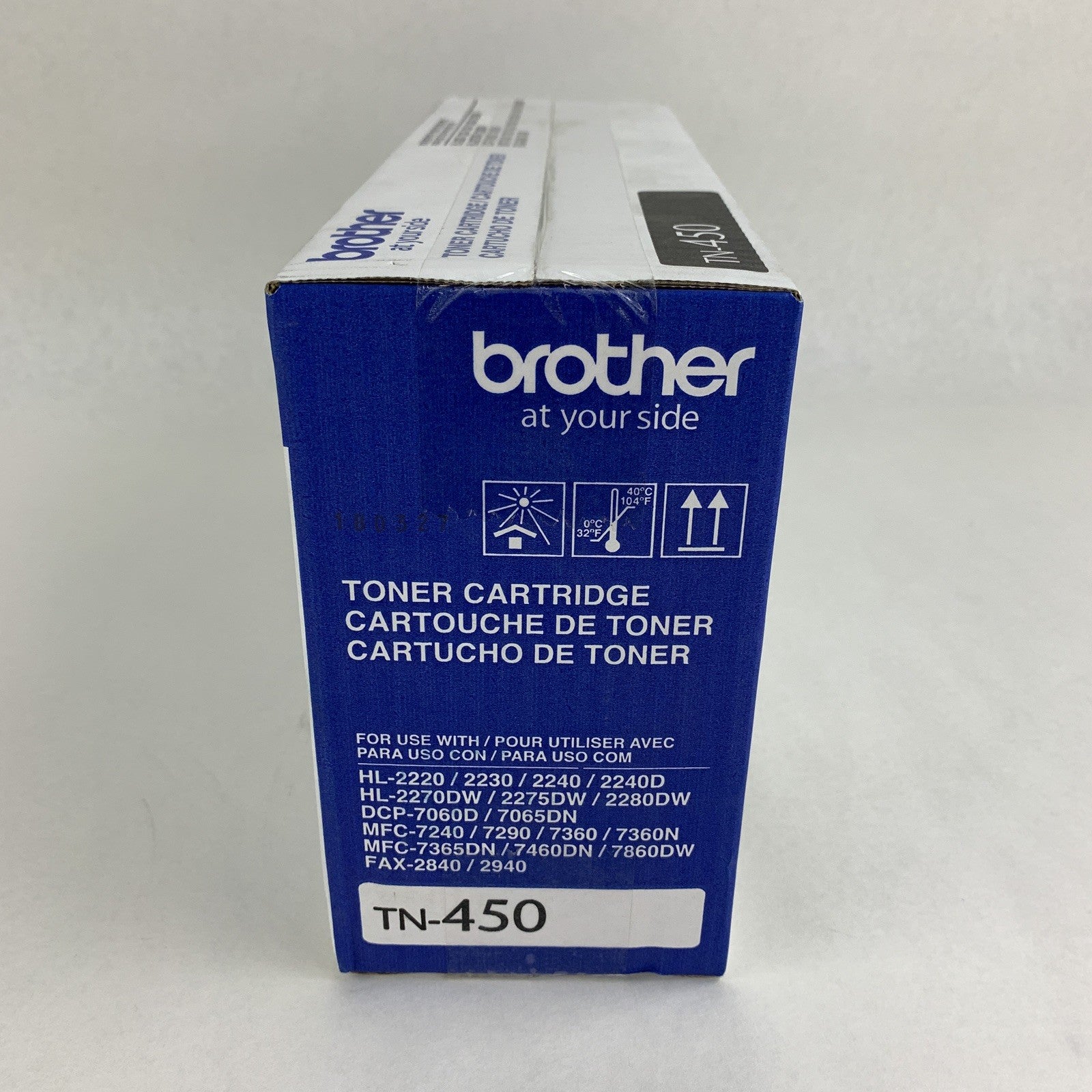 Brother TN-450 High Yield Black Toner Cartridge OEM New Sealed Box