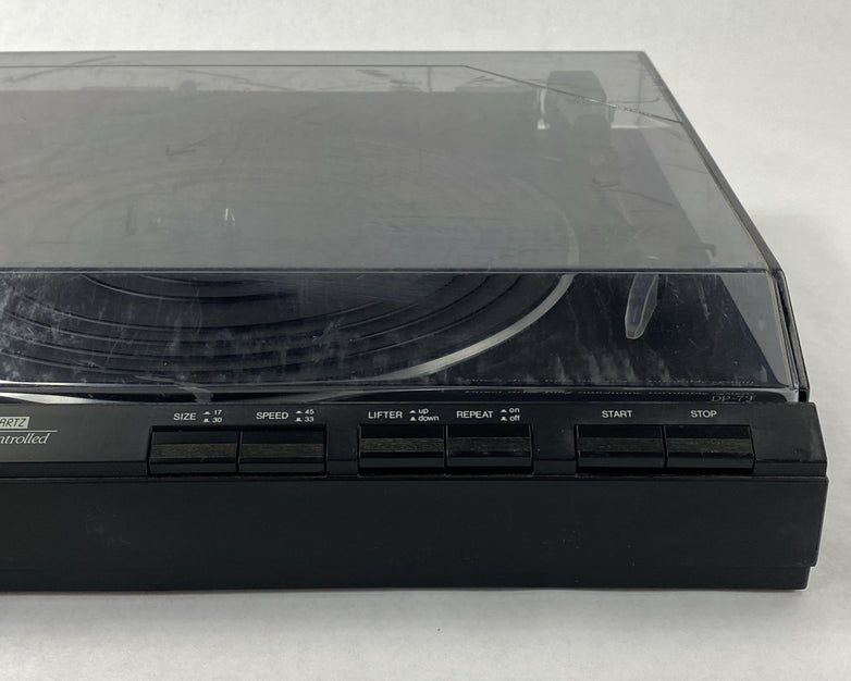 Denon DP-7F Quartz Turntable Tested