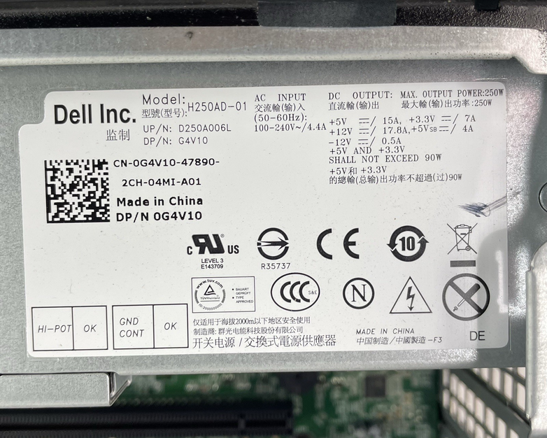 Dell Optiplex 9010 DT i7-3770 3.40 GHz 8 GB RAM No SSD/OS