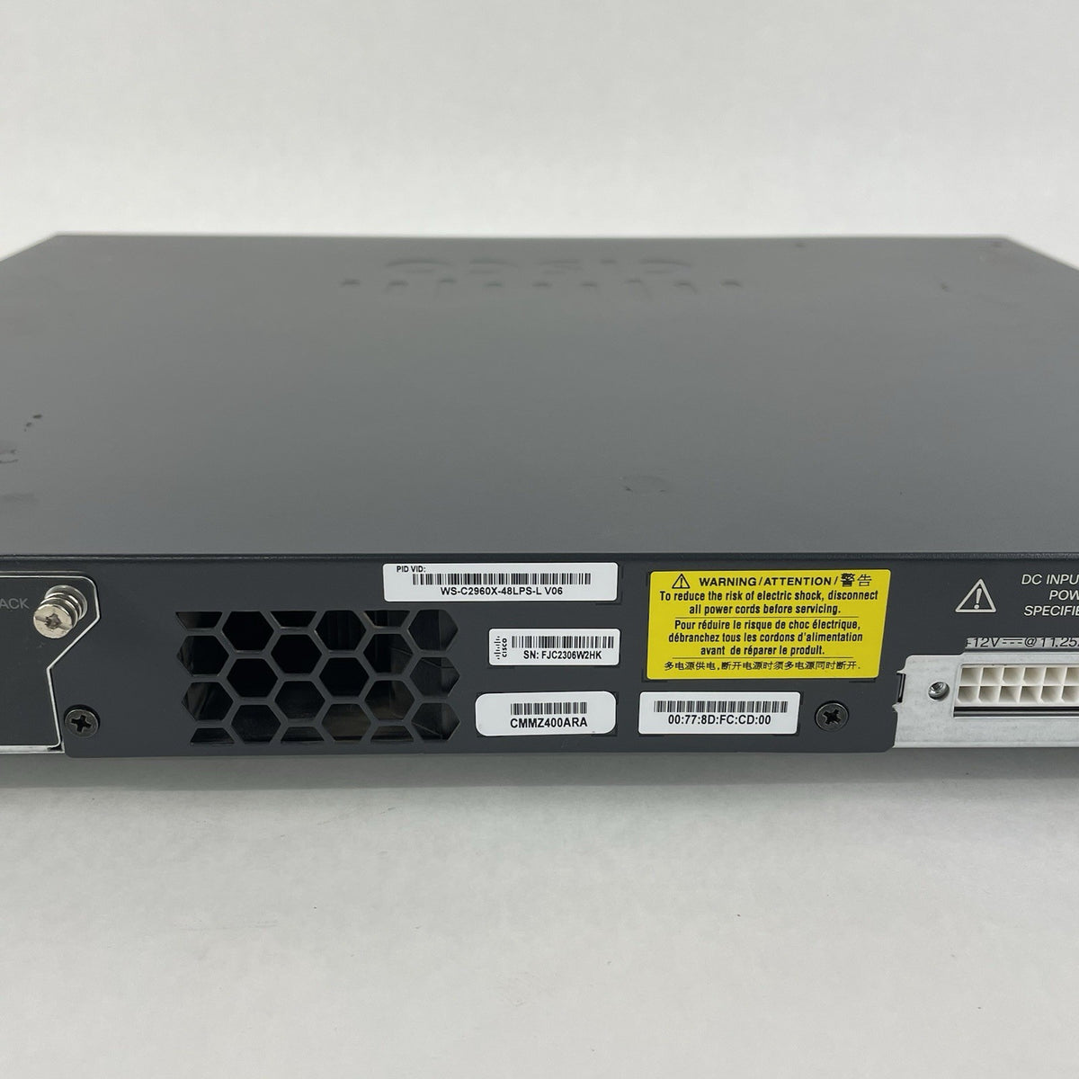 Cisco Catalyst WS-C2960X-48LPS-L V06 No Rack Ears- Tested8