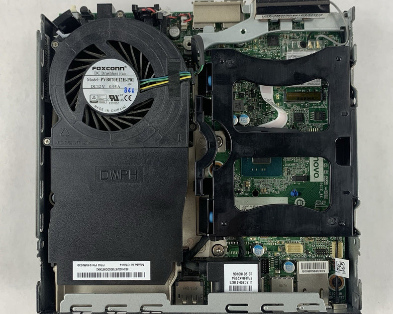 Lenovo M910q i5-7500T 2.7 GHz 8 GB RAM No SSD/HDD No OS No AC Adapter No Ant