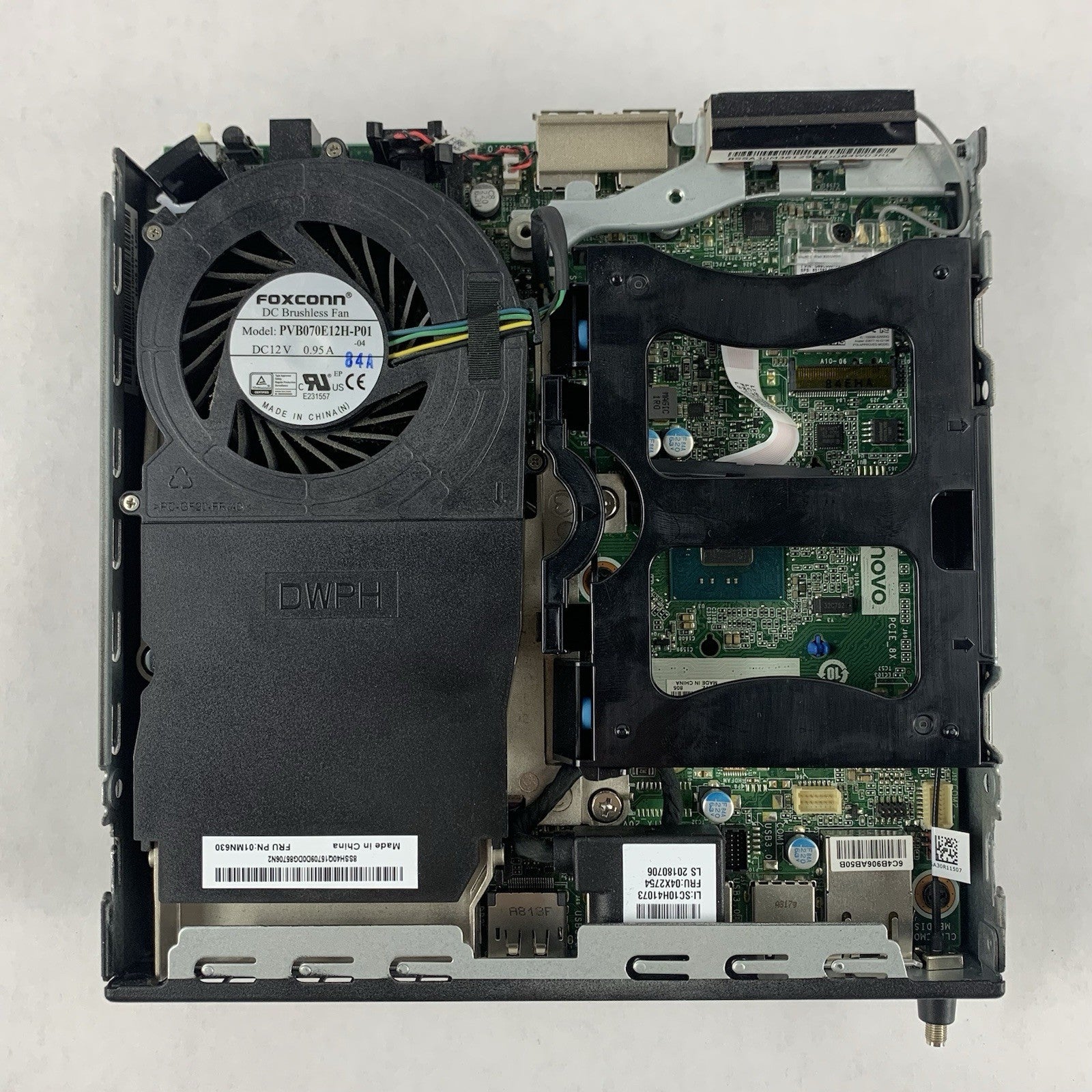 Lenovo M910q i5-7500T 2.7 GHz 8 GB RAM No SSD/HDD No OS No AC Adapter No Ant9