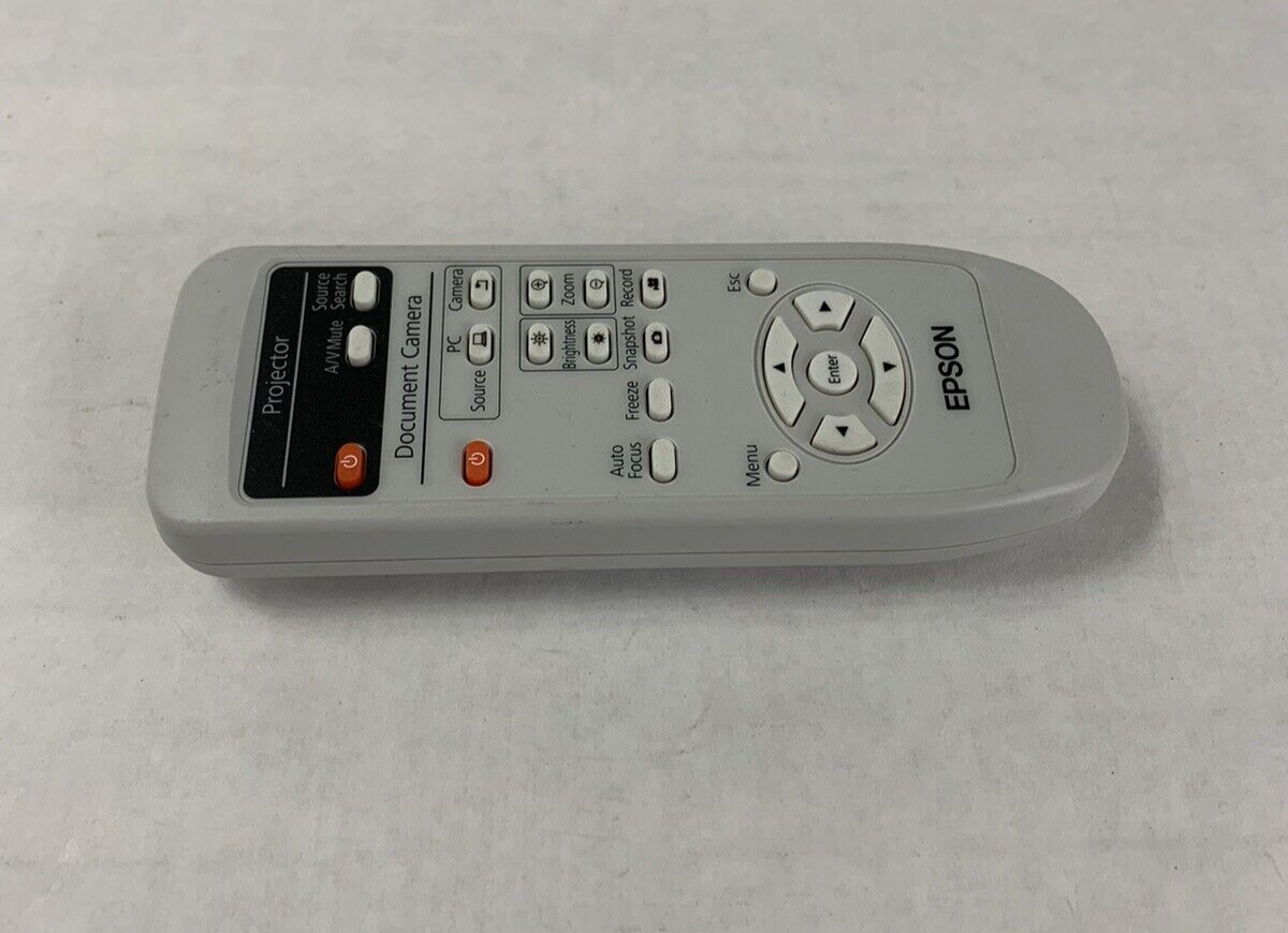 Lot of 5 Epson Projector Document Camera Remote Controller 153867200