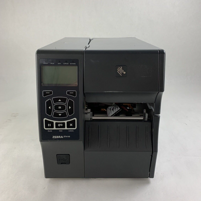 Zebra ZT410 Direct Thermal USB Barcode Printer No Printhead Ribbon Winder & Roll