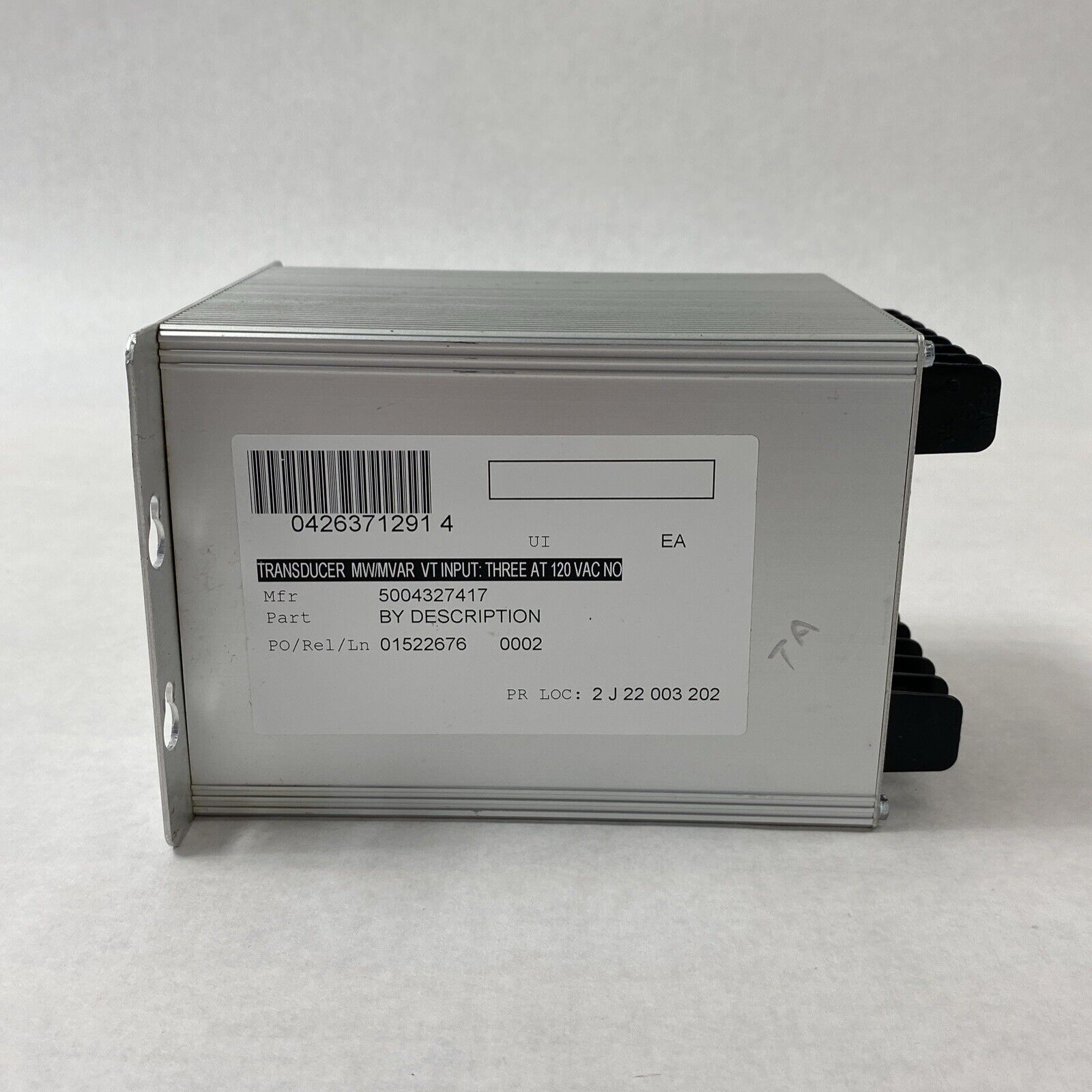 Moore Industries PWR/120AC,5A/4-20MA/2E-120AC-SPC(SM) Transducer MW/MVAR