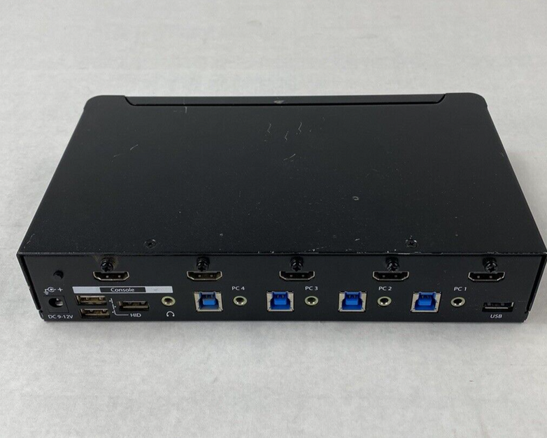 StarTech SV431HDU3A2 Rev 2 4-Port HDMI KVM Switch with USB 3.0 Hub
