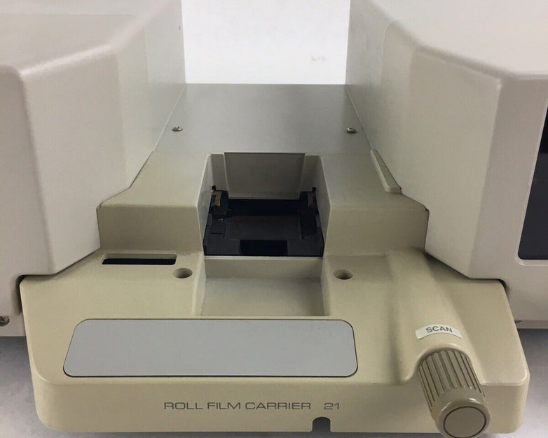 Minolta MS7000 MKII Microfilm Scanner Roll Film Carrier 21 RFC-21 Untested