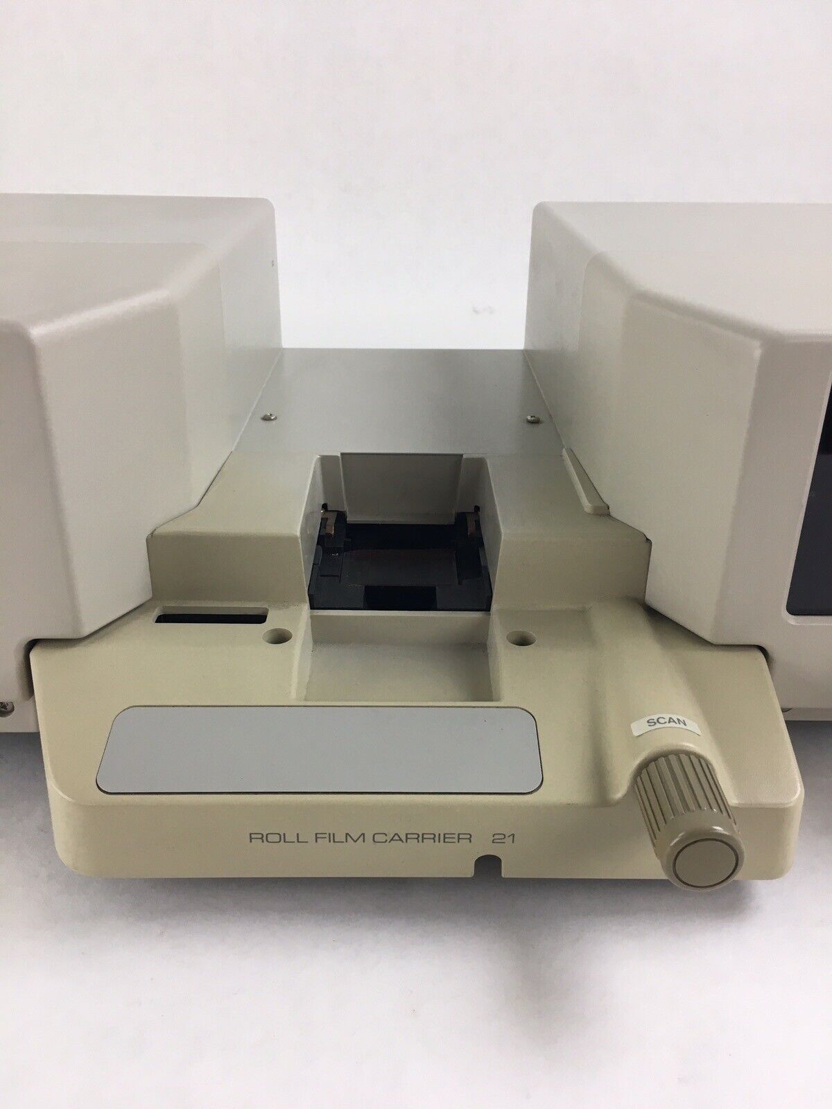 Minolta MS7000 MKII Microfilm Scanner Roll Film Carrier 21 RFC-21 Untested