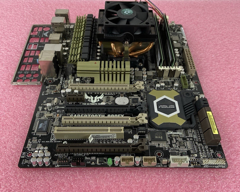 ASUS Sabertooth 990FX Motherboard AMD FX 8120 3.1GHz 16GB RAM w/IO