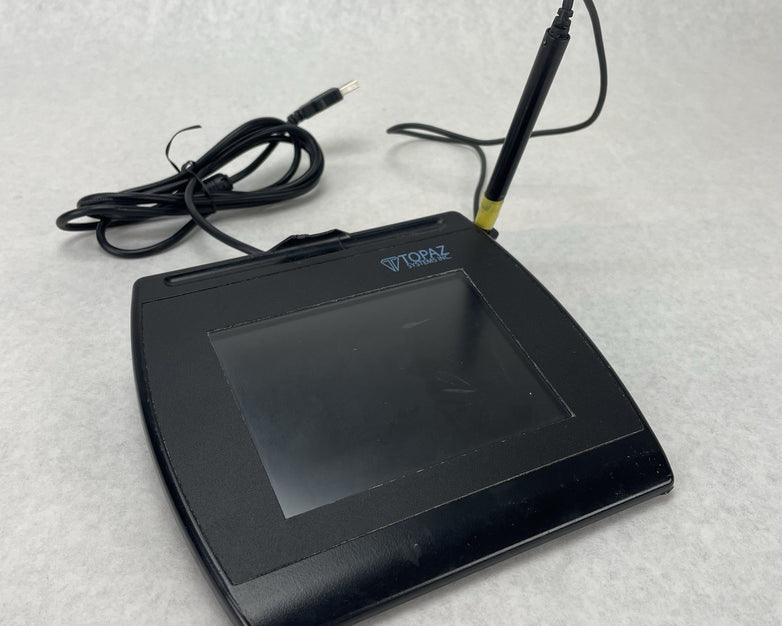 Topaz T-LBK57GC-BHSB-R SigGem LCD Signature Pad Broken Stylus