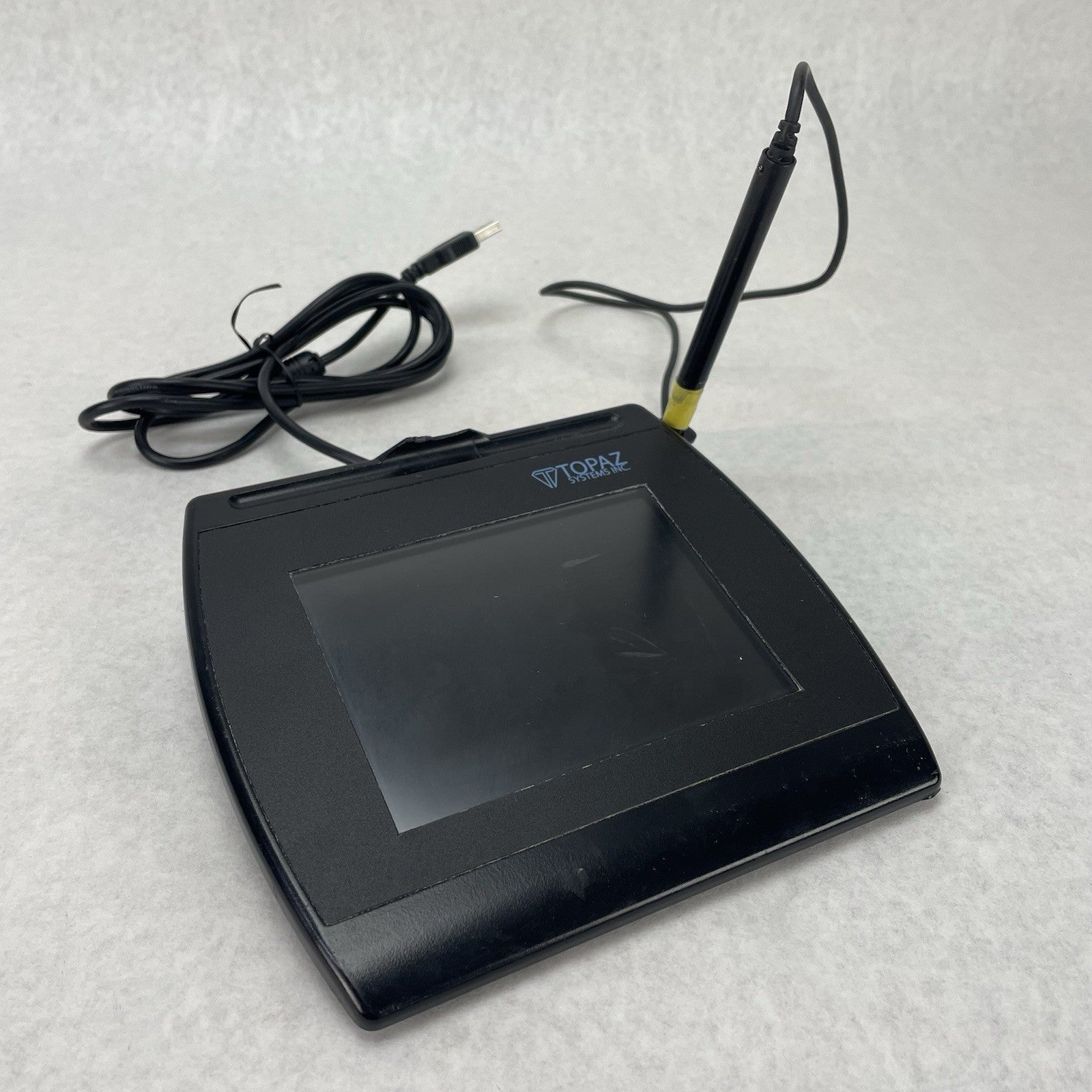 Topaz T-LBK57GC-BHSB-R SigGem LCD Signature Pad Broken Stylus0