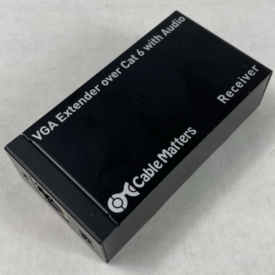 Cable Matters Model 103004 VGA Extender Over Cat 6 With Audio Receiver Only