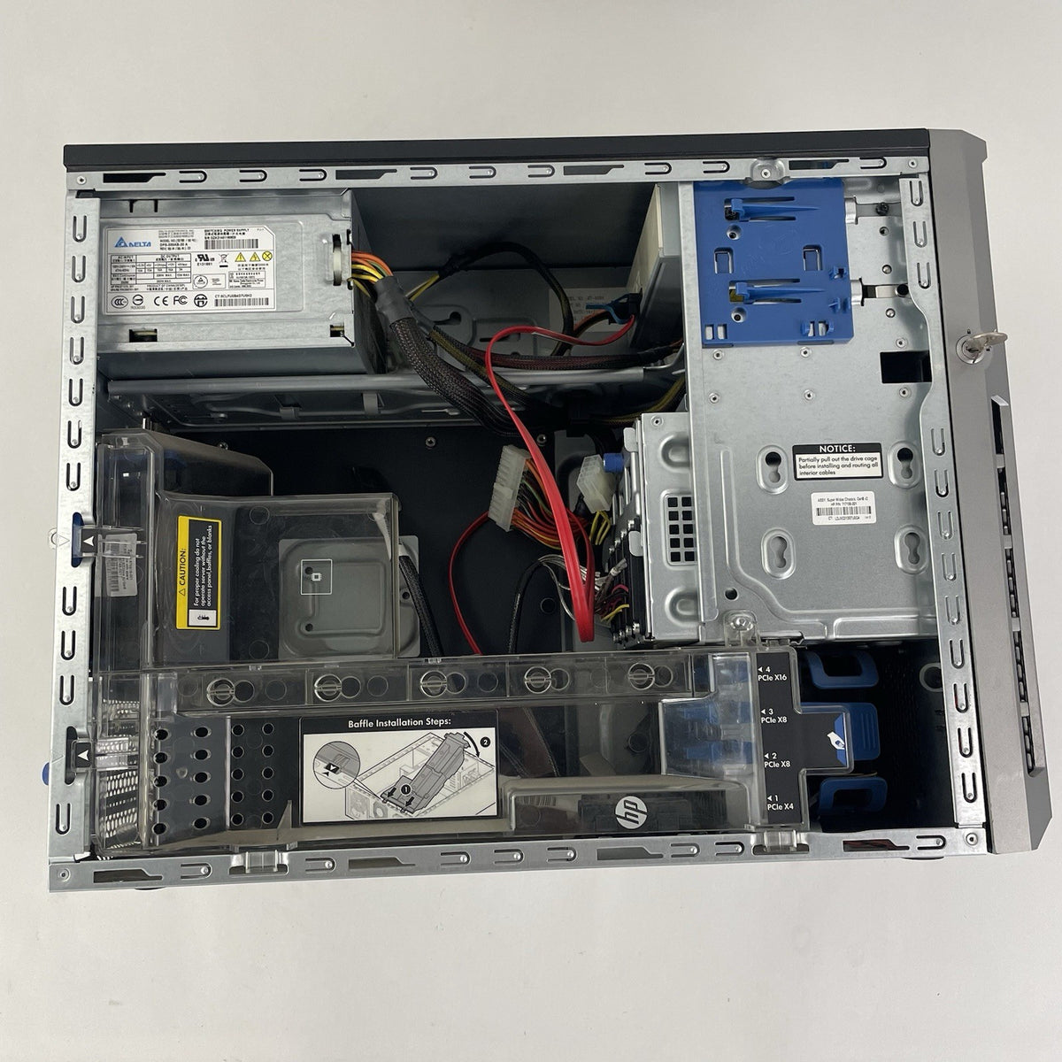 HP ProLiant ML310e Gen8 v2  Case Only - Untested9