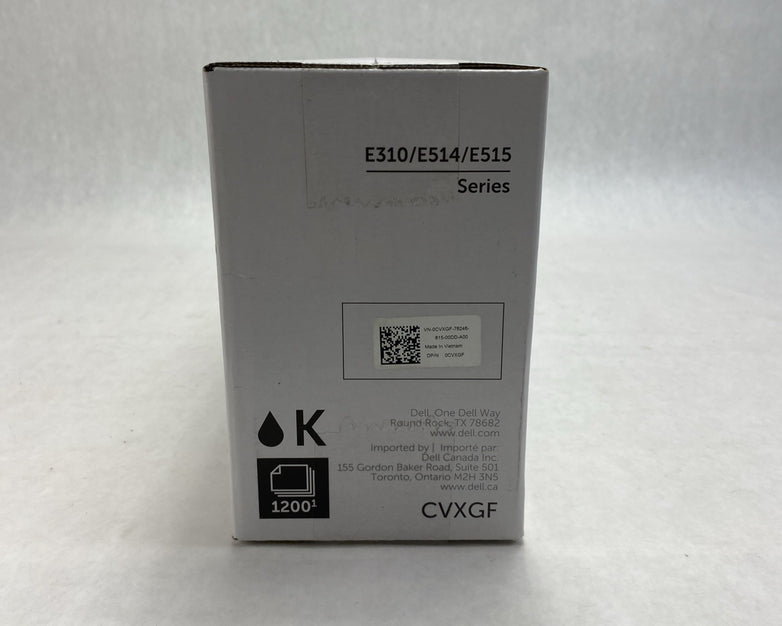 Genuine/OEM Dell CVXGF Black Toner Cartridge For E310 E514 E515