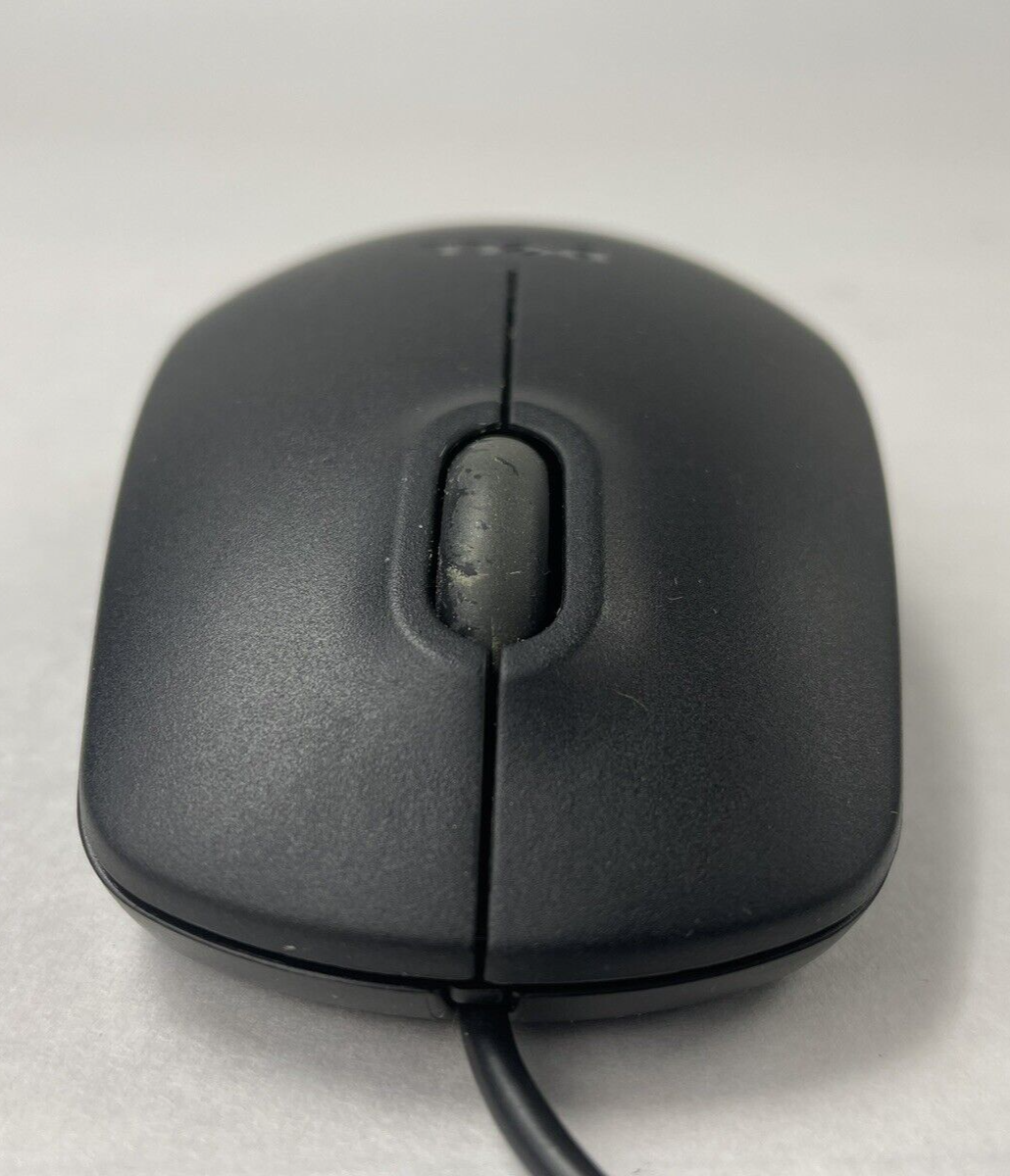 Dell MS111-T USB Optical Wheel Mice Lot of 4
