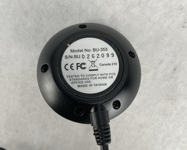 GlobalSat BR-353 Boat Marine 75-Channel Serial GPS Receiver with USB Untested